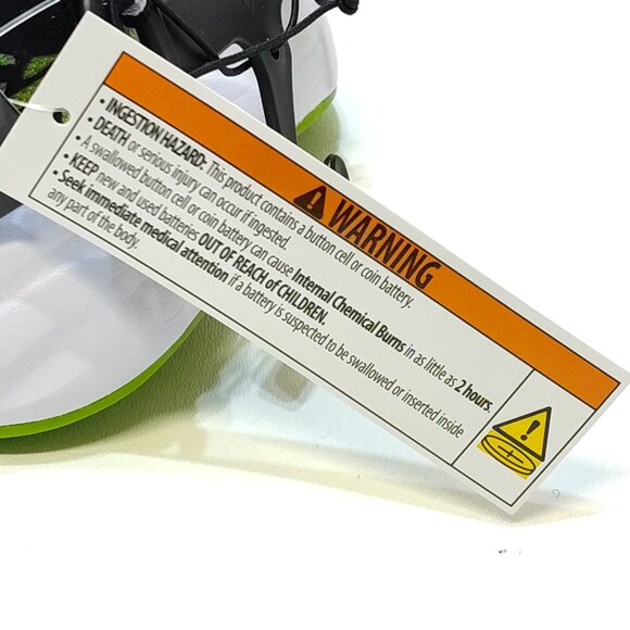 Athletic Works Light-Up Sneaker Boy 4 Bungee Laces Hook Loop Strap On/Off Switch - Picture 13 of 14